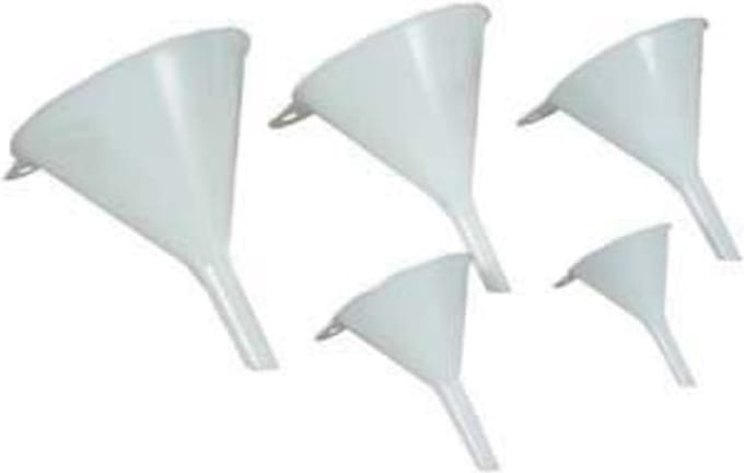 Trechter - Ø 164mm - Polyethyleen - ventilatieopening – ophanglus