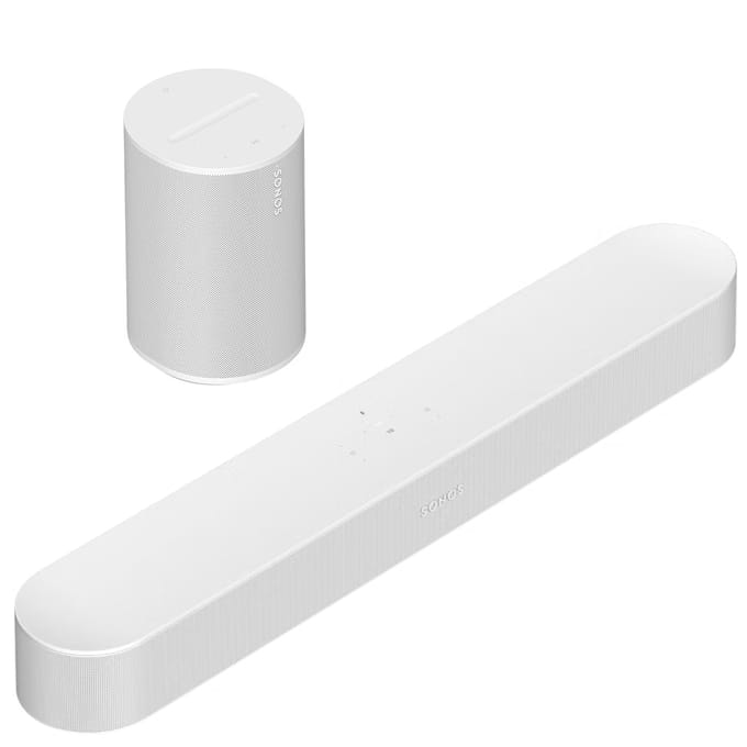 Sonos Entertainmentset - Beam + Era 100 SL - Wit