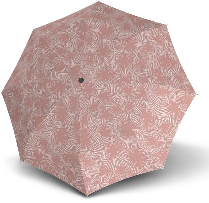 Knirps paraplu T.200 Medium Duomatic Doodle Rose zalmroze