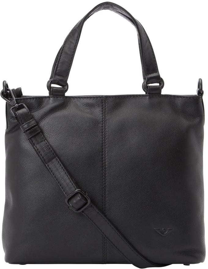 Voi 4Season Handtas Leder 28 cm - Dames - schwarz