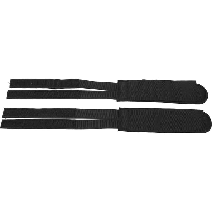 1 Paar Fietspedalen Straps Tape Scheurweerstand Duurzaam Robuust Verstelbaar Fiets Voet RiemZwart zwart
