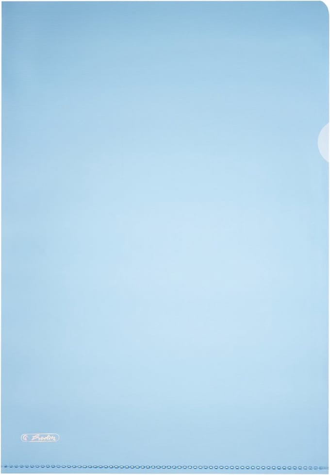 Herlitz 50009107 map Polypropyleen (PP) Blauw A4