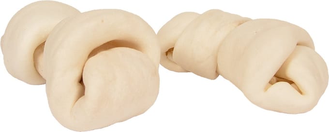 Duvoplus - Hondensnack - Hond - Bone! Geknoopt Been 2pcs - 14cm - 2st
