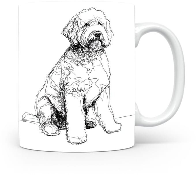 Beker Portugese Waterhond