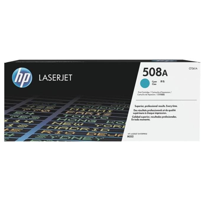 HP 508A - Tonercartridge - Origineel - Standaard Capaciteit - Cyaan