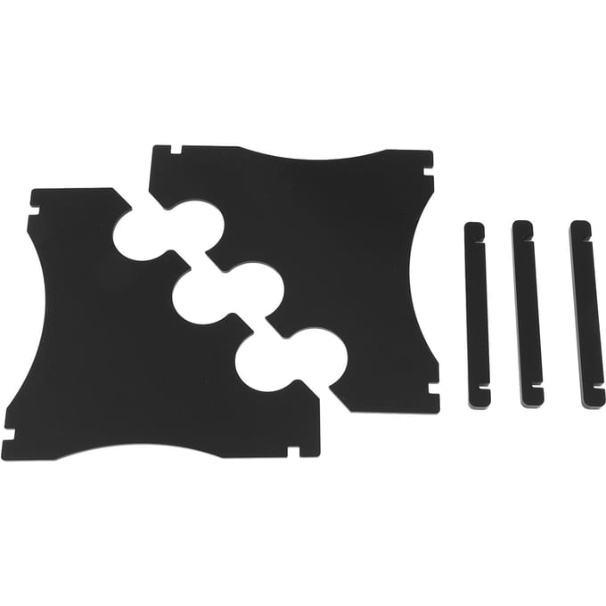 Lightsaber Displaystand 3 Lagen Transparant Acryl Desktop Zwaard Opbergrek voor Woonkamer Slaapkamer black