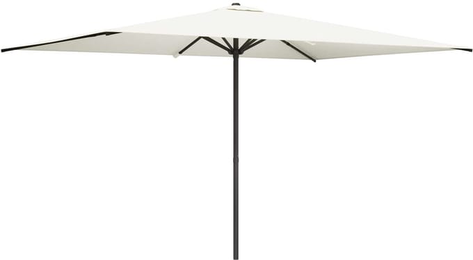 vidaXL - Tuinparasol - Rechthoekig - 2 - x - 3 - m - Polyester - Crèmekleurig