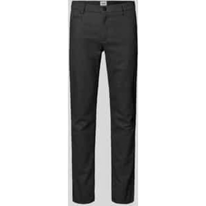 Smalle broek van katoenmix model 'Fabio'