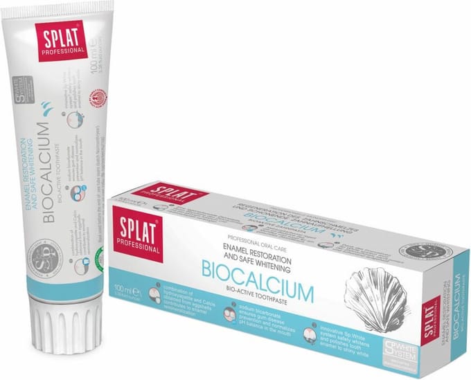 3x Splat Tandpasta Professional BioCalcium 100 ml