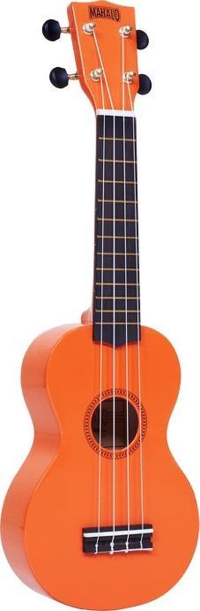 Mahalo MR1 Rainbow Series Sopraan ukulele Oranje