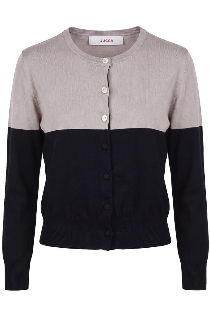 Jucca Cardigan - 471726 - Tortora/Nero