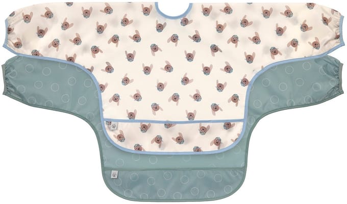 Lässig Tiny Team Dog Slab Met Mouwen - 2 Stuks - Groen/Blauw