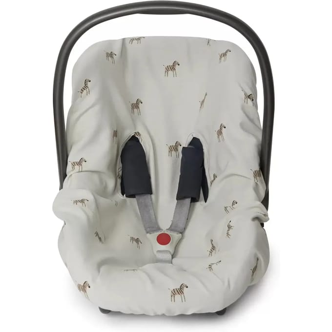 Autostoelhoes voor baby Gloop! Zebra 100x75 cm