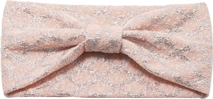 Emilie collection - haarband - roze - glitter - zilver