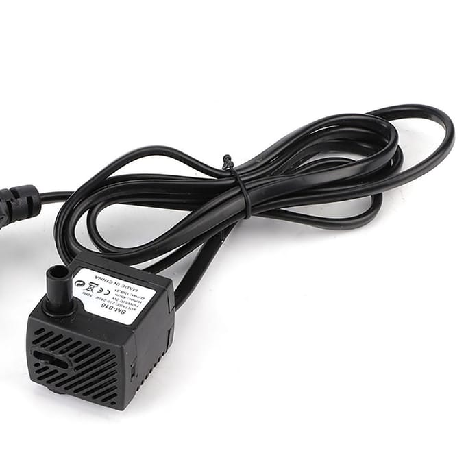 Mini pompe à eau submersible ultra silencieuse pour bassin à poissons, aquarium, fontaine