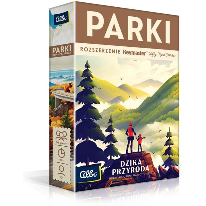 Parken. Wildernis Uitbreiding. Bordspel. Albi