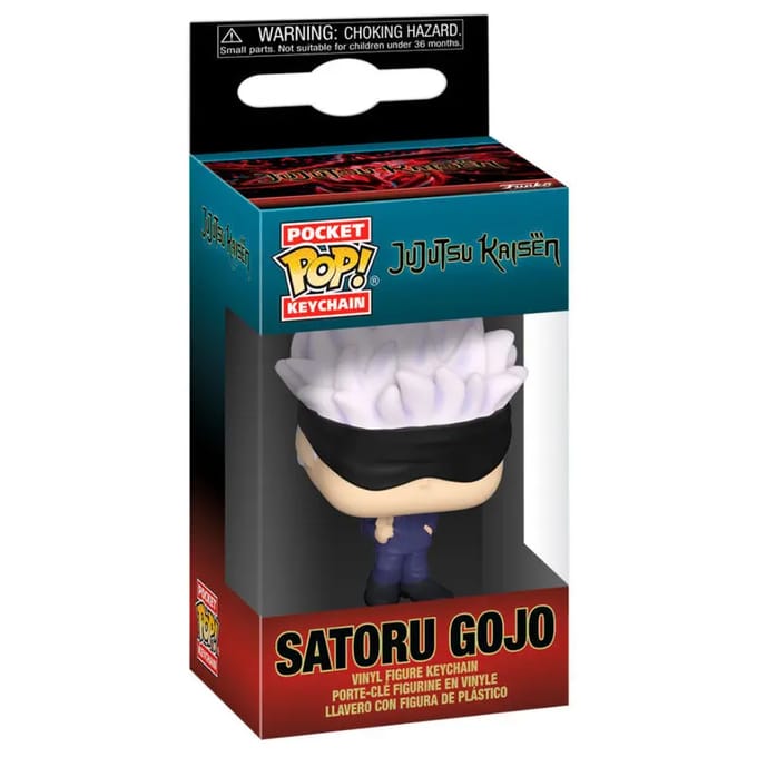 Sleutelhanger Funko Pop ! Jujutsu Kaisen Satoru gojo