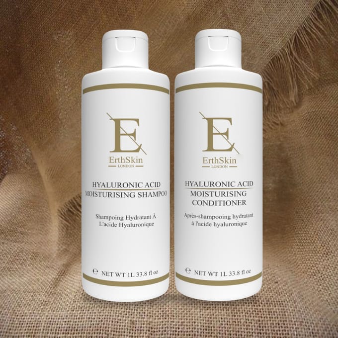 Hydraterende hyaluronzuurshampoo 1L + hydraterende hyaluronzuurconditioner 1L