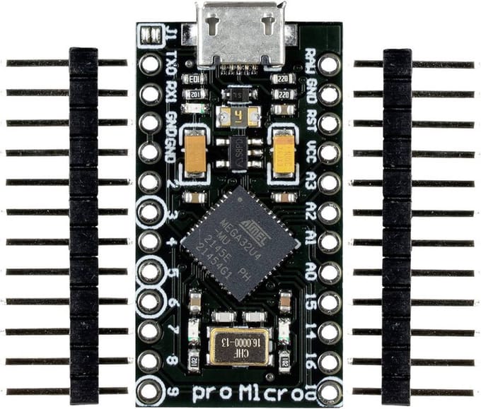 Joy-iT ARD Pro Micro Arduino board - Compacte microcontroller met originele chip