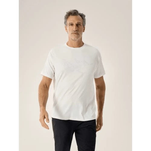 Arc'teryx Cormac Logo Tee Heren (Maat - S, Kleur - Arctic Silk)