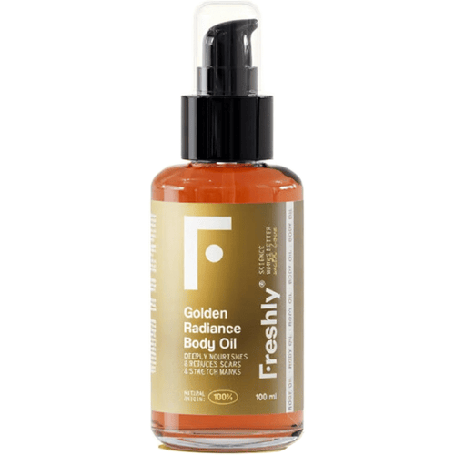 Freshly Cosmetics Golden Radiance Lichaamsolie - Standaard 100 ml