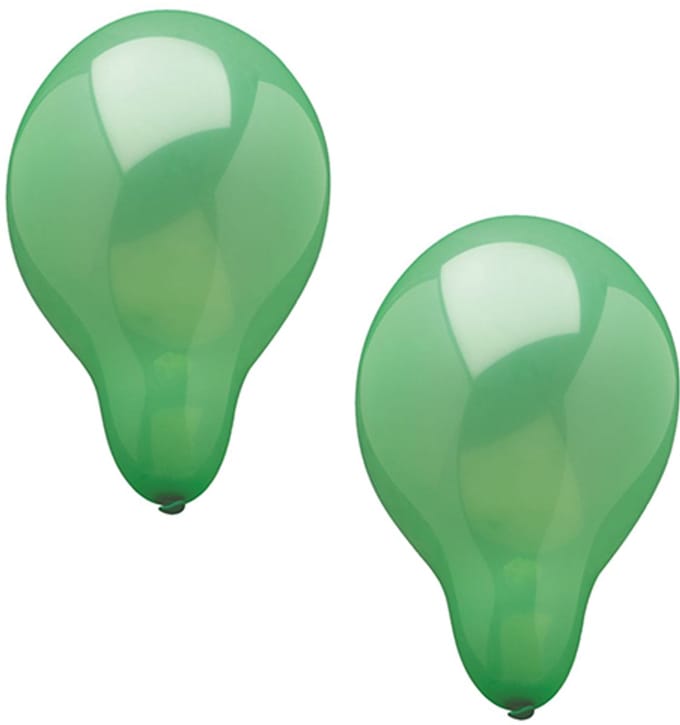 100 Ballonnen Ø 25 cm groen