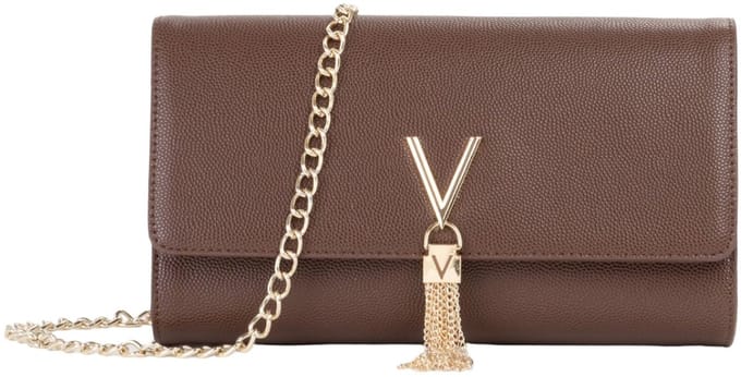 VALENTINO clutch schoudertas Divina Lady Clutch Moro bruine