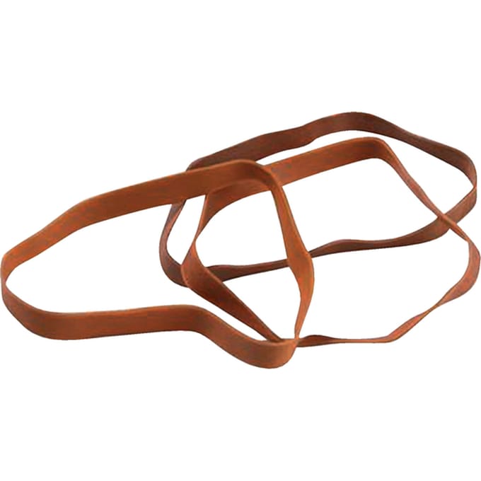 Elastiek Standard Rubber Bands 77 120x8mm 1kg 440 stuks bruin