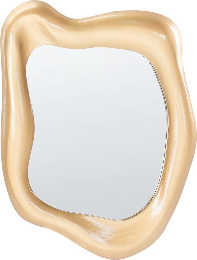 SANTEC - Wandspiegel - Goud - MDF