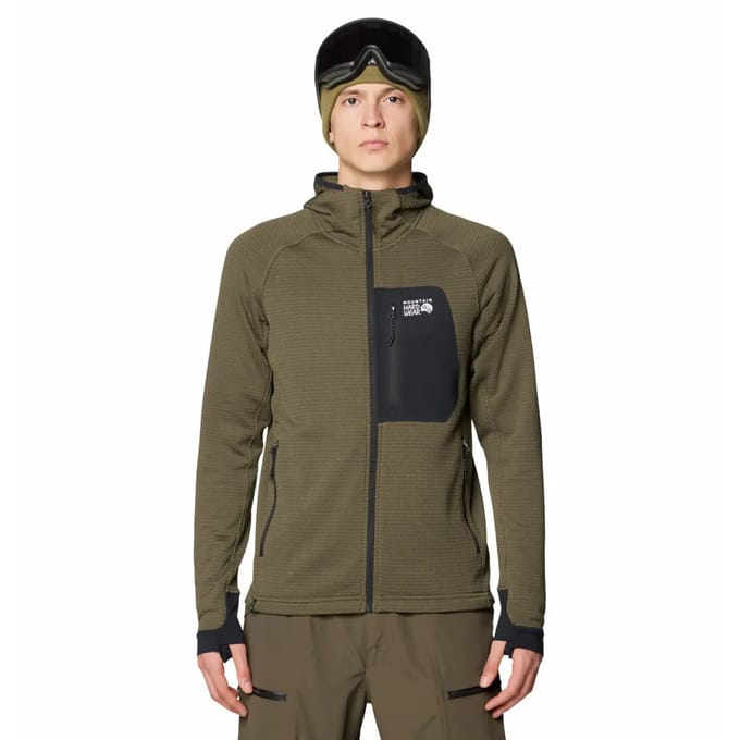 Waterdichte jas met volledige rits Mountain Hardwear Power Grid™