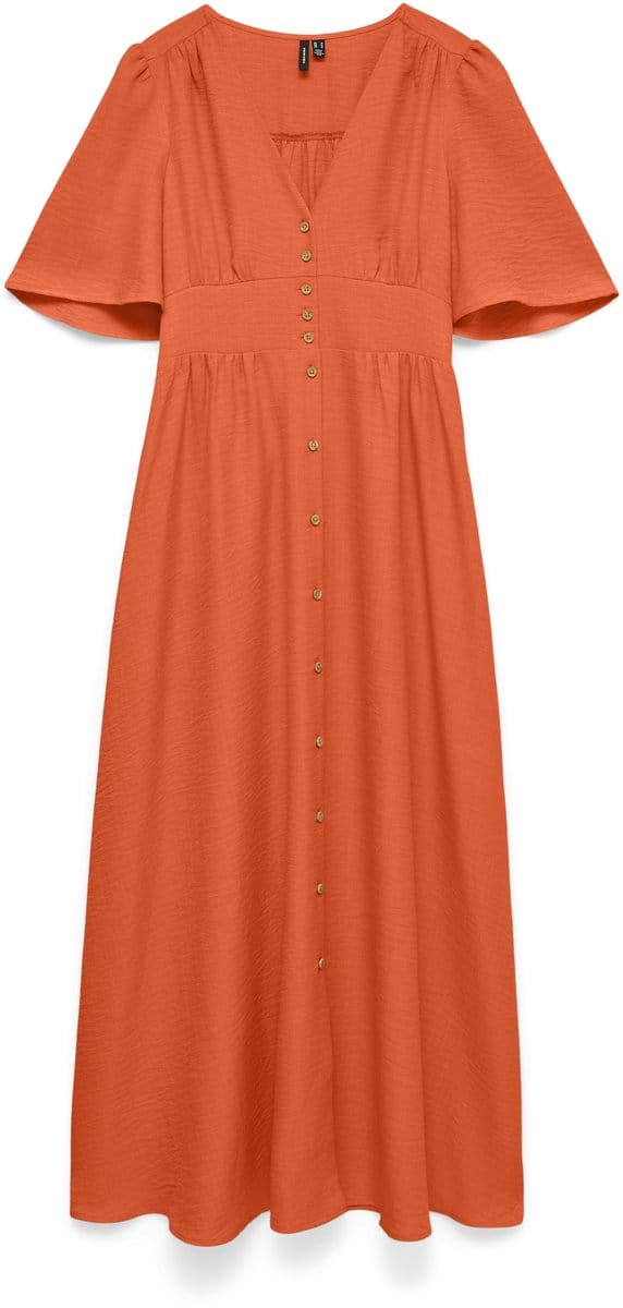 VERO MODA - VMMELANEY 2/4 ANKLE DRESS WVN EXCL - Dames - Maxi jurken