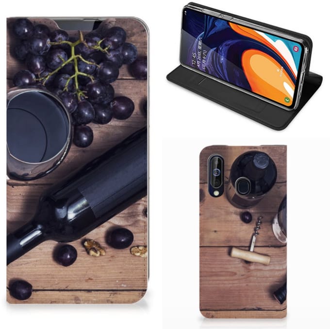 Samsung Galaxy A60 Flip Style Cover Wijn