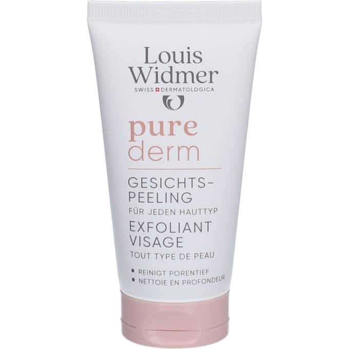 Louis Widmer Purederm Gezichtspeeling Licht Geparfumeerd 50 Crème
