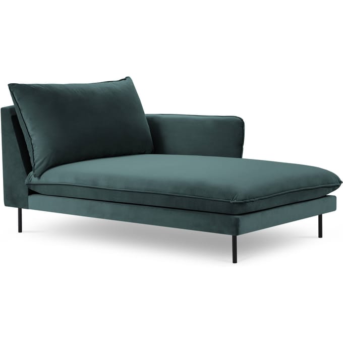Chaise longue Vienna rechts velvet | Cosmopolitan Design