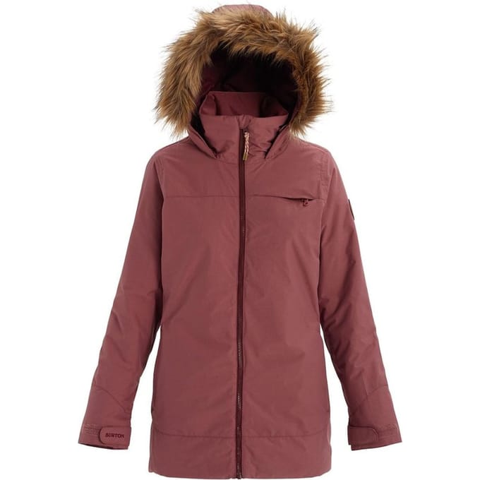 Burton Lelah Dames Ski jas - Brown - Maat S