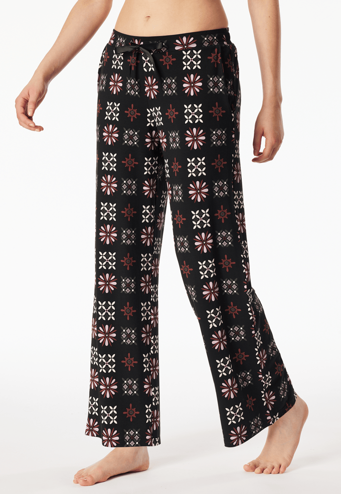 Lange broek Ornament zwart - Mix+ Relax 36