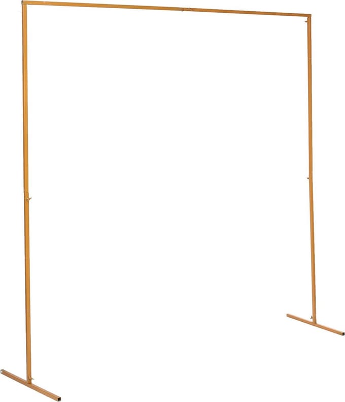 Bruiloft Decoratie - Rozenboog - Wit - Backdrop frame - 3x3m