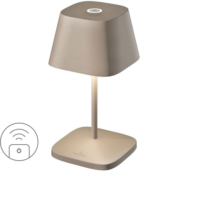 Villeroy & Boch 2.0 Neapel Led tafellamp oplaadbaar Beige