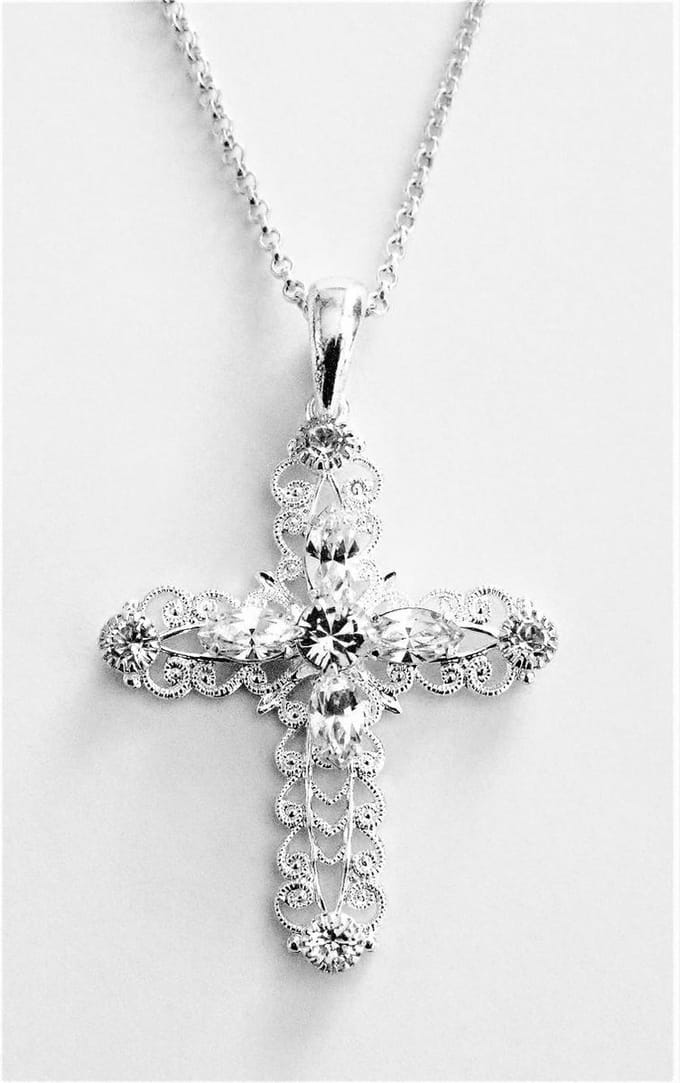 Kruis hanger Made With Crystal From Swarovski