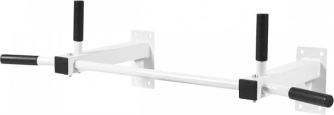 Gorilla Sports Optrekstang - Pull Up Bar - Dakmontage - Belastbaar tot 350 kg - Wit
