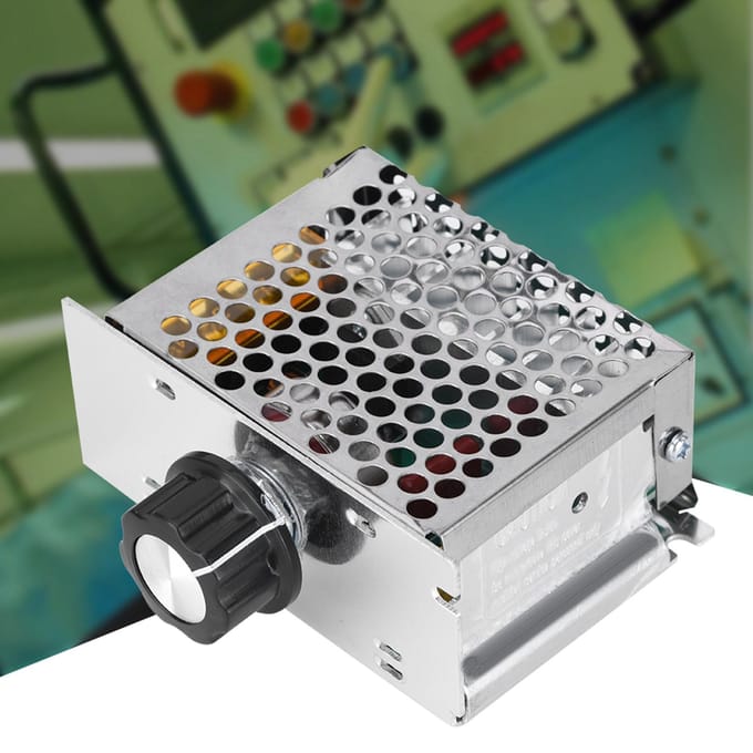 4000W AC spanningsregelaar 220V dimmer elektromotor snelheidstemperatuurregelaar