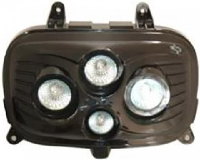 front optiek één voor scooter yamaha 50 bws 2004 tot 2012 nieuw