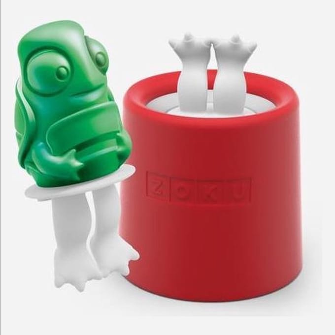 Zoku - IJspopmaker - Ijsjeshouder - Schildpad - Rood