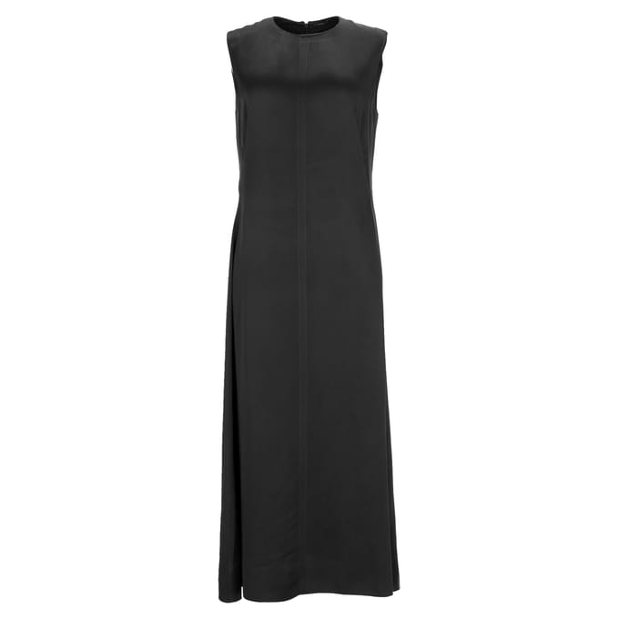 Joseph maxi-jurk in zwarte viscose
