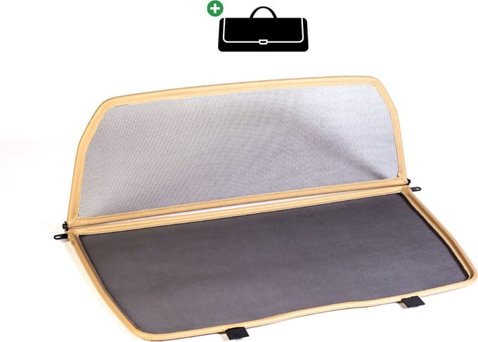 Windscherm Saab 900 NG/9.3 YS3D | 1994-2003 | incl. luxe opbergtas | Beige