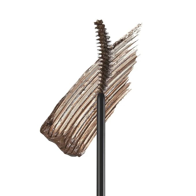 Dasique, mood up mascara, long and curl, 2 chocolate brown, 7.5g (0.26oz) white