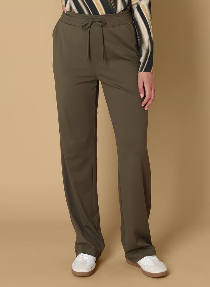 IVY BEAU Suza Bottoms - Olive - maat 36