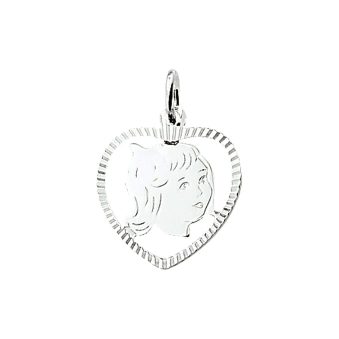 Hanger meisje hart gediamanteerd - PSN1005225