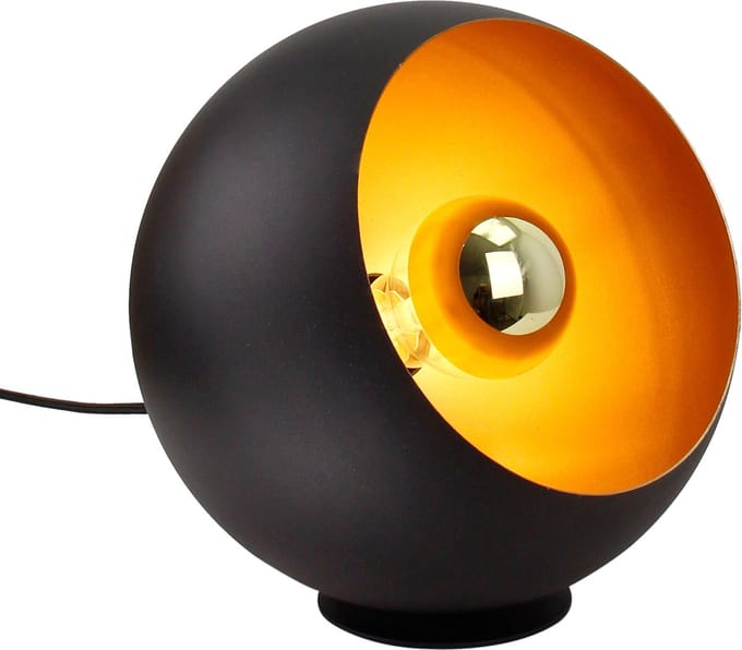 Chericoni Occhio Tafellamp - 1-lichts - Ø20 cm - Zwart - Metaal