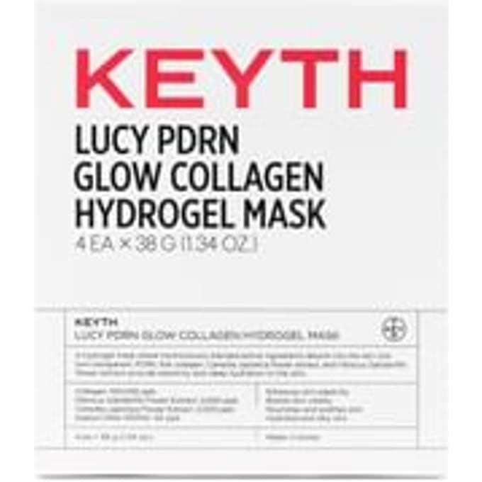 KEYTH - Lucy PDRN Glow Collagen Hydrogel Mask Set 38g x 4 sheets